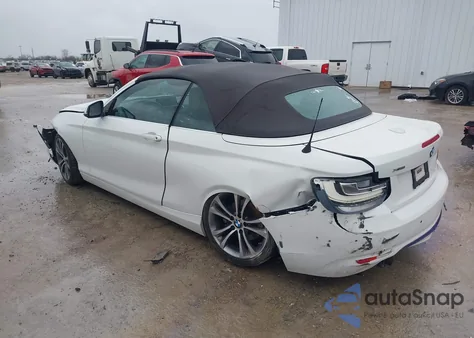 2016 BMW 228I xDrive z USA, uszkodzony, nr VIN WBA1L9C55GV325115